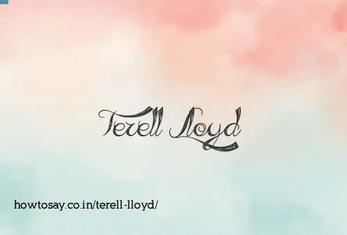 Terell Lloyd