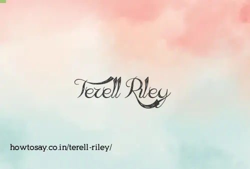 Terell Riley