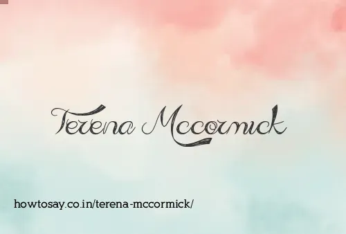 Terena Mccormick
