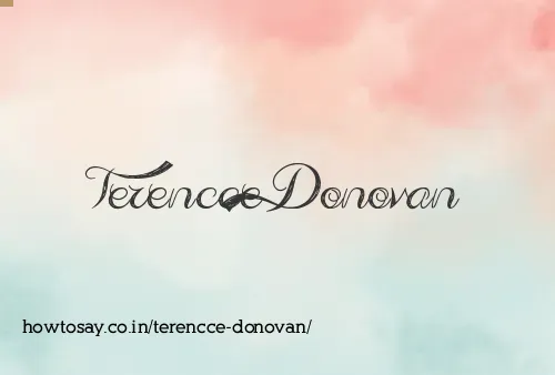 Terencce Donovan