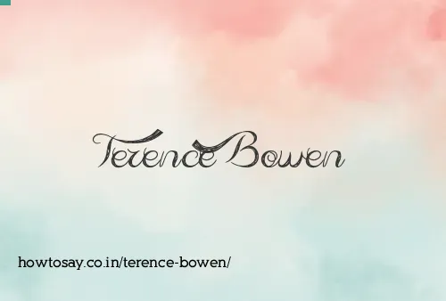 Terence Bowen