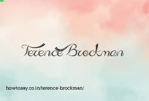 Terence Brockman