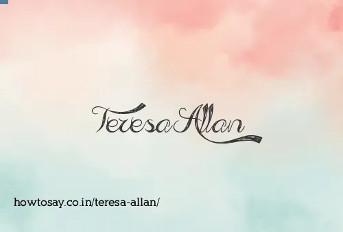 Teresa Allan