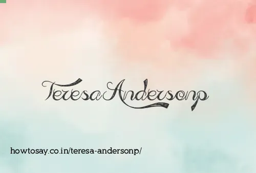 Teresa Andersonp
