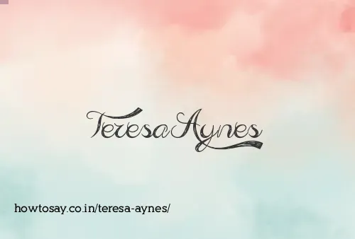 Teresa Aynes