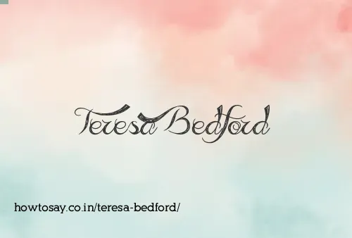 Teresa Bedford