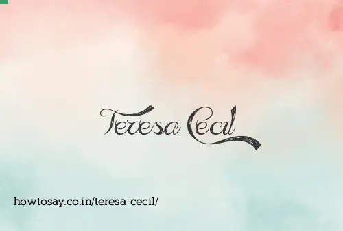 Teresa Cecil