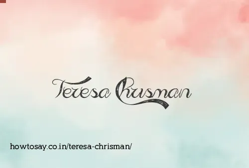 Teresa Chrisman