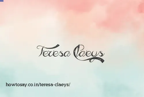 Teresa Claeys