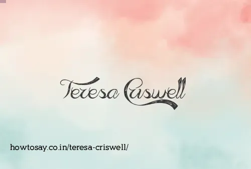 Teresa Criswell