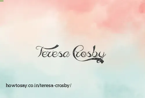 Teresa Crosby