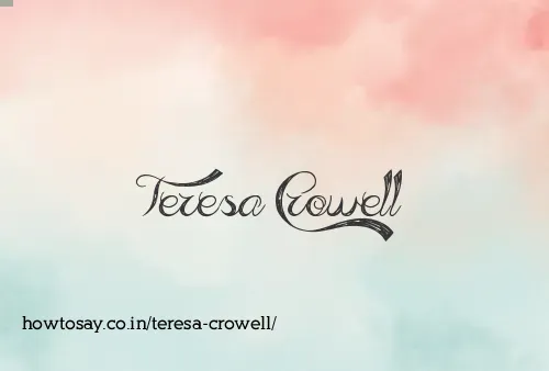 Teresa Crowell