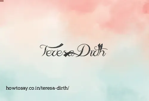 Teresa Dirth