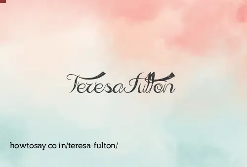 Teresa Fulton