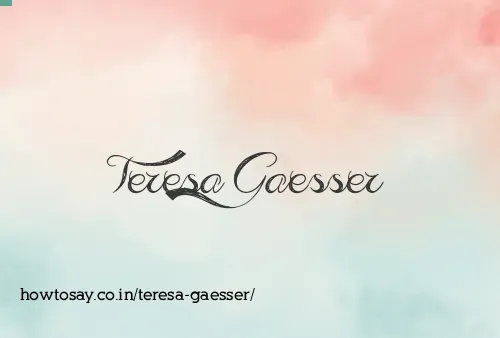 Teresa Gaesser