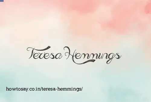 Teresa Hemmings