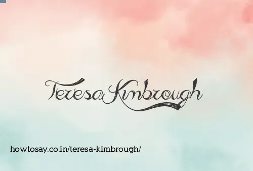Teresa Kimbrough