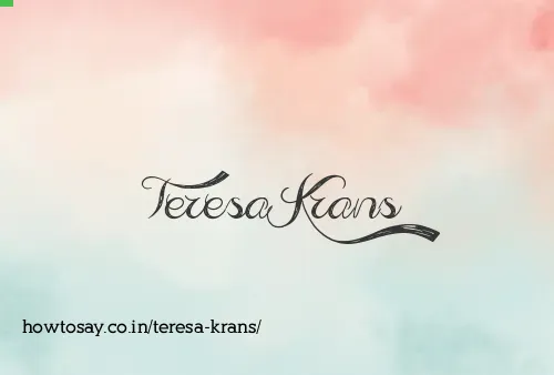 Teresa Krans
