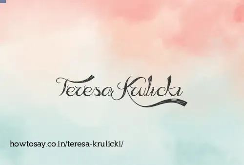 Teresa Krulicki