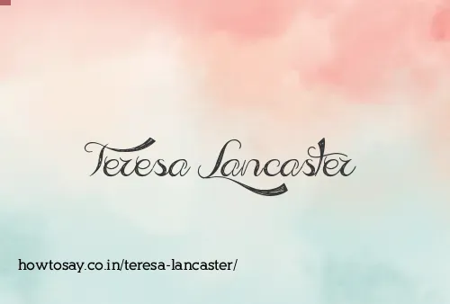 Teresa Lancaster
