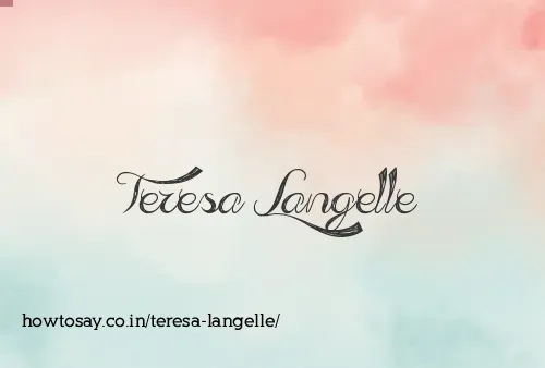 Teresa Langelle