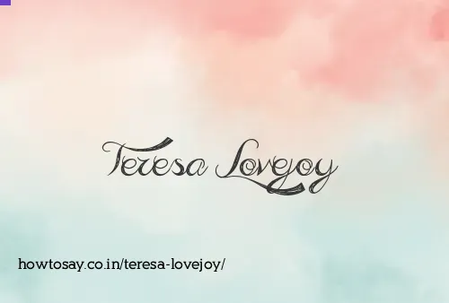 Teresa Lovejoy
