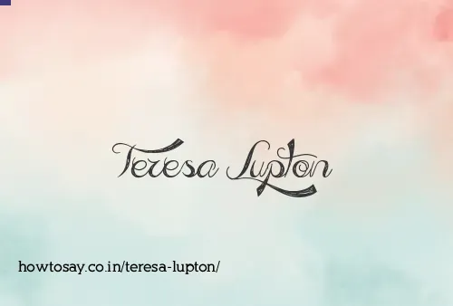 Teresa Lupton