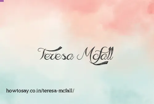 Teresa Mcfall