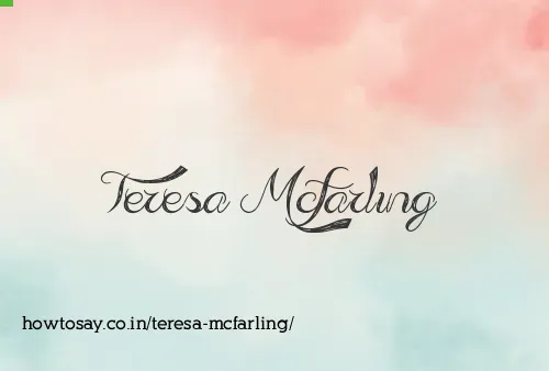 Teresa Mcfarling