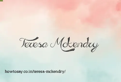 Teresa Mckendry