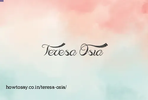 Teresa Osia