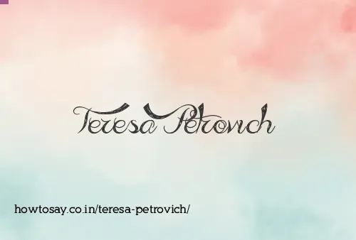 Teresa Petrovich