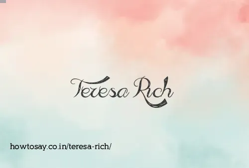 Teresa Rich
