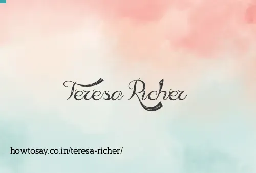 Teresa Richer