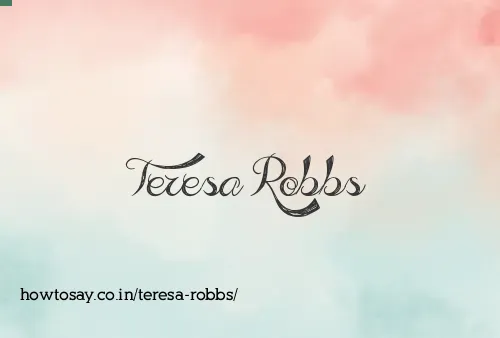 Teresa Robbs
