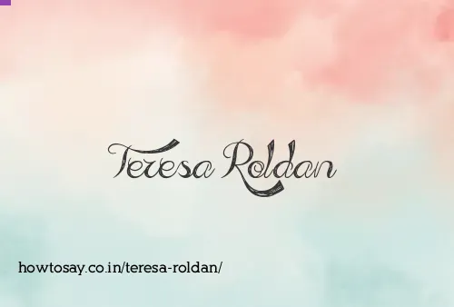 Teresa Roldan