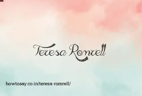 Teresa Romrell