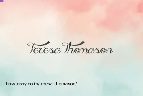 Teresa Thomason