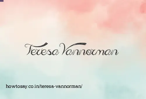 Teresa Vannorman
