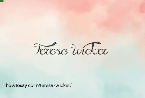 Teresa Wicker