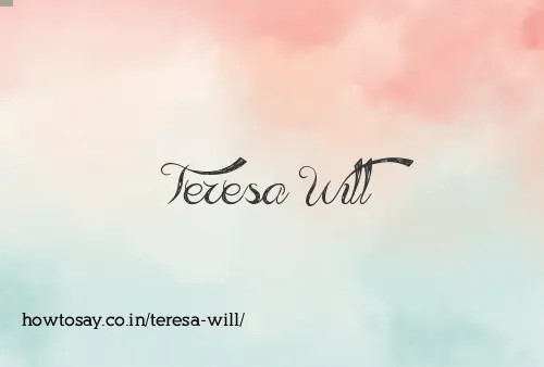 Teresa Will