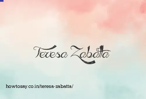 Teresa Zabatta