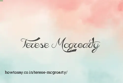 Terese Mcgroarty