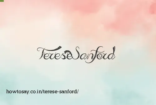 Terese Sanford
