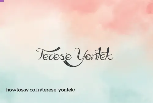 Terese Yontek