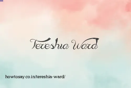 Tereshia Ward