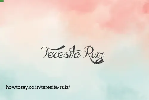 Teresita Ruiz