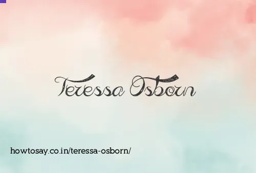 Teressa Osborn
