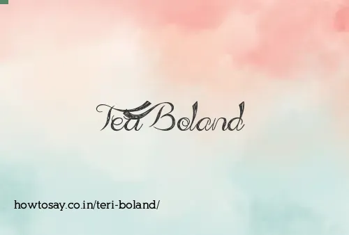 Teri Boland