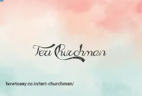 Teri Churchman